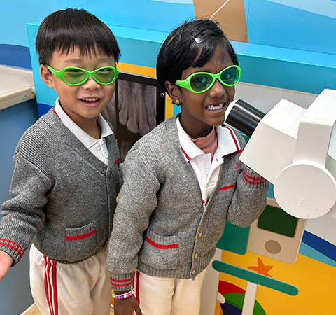 This represents Funful Kindergarten & Children's Corner was focused on Global Exposure
